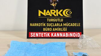 Turgutlu'da uyuşturucuyla yakalanan şüpheli tutuklandı