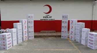 Türk Kızılay'dan Batman'da ramazan desteği