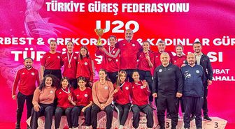 Türkiye 20 Yaş Altı Güreş Şampiyonası, Ankara'da sona erdi