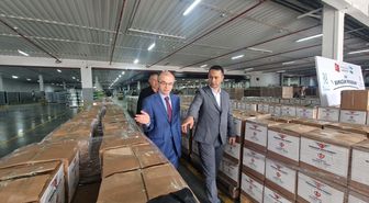 Türkiye Diyanet Vakfı, Özbekistan'da 900 aileye gıda yardımı yaptı