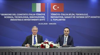 Türkiye-İtalya Bilim, Teknoloji, İnovasyon, Sanayi ve Yatırım Komitesi'nin ilk toplantısı Ankara'da yapıldı
