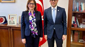 TÜRKPA Genel Sekreteri Hasan, Türkiye'nin AGİT Daimi Temsilcisi Kızıltan ile görüştü