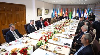 TÜRKSOY'un ev sahipliğinde Ankara'da iftar verildi