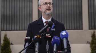 Ukrayna'nın Ankara Büyükelçiliğince Rusya-Ukrayna Savaşı'nın 4. yılı anıldı