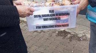 Ulaş'ta ramazanda engelli ve yaşlı vatandaşlara sıcak yemek desteği