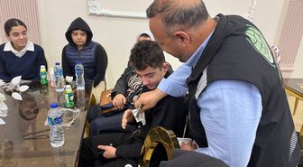 Umut Kervanı İnsani Yardım Vakfı Kahire'de Gazzeli yaralılar için iftar verdi