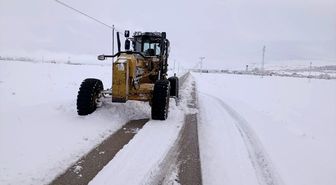 Van'da kardan kapanan 292 yerleşim yerinin yolu açıldı