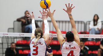 Voleybolda Arabica Coffee House Kadınlar 1. Lig yarı final etabı, Alanya'da başladı