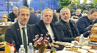 Wushu kung fu camiası iftarda bir araya geldi