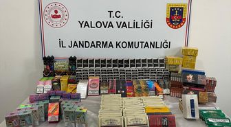 Yalova'da kaçakçılık operasyonunda 2 zanlı yakalandı