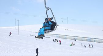 Yedikuyular Kayak Merkezi'nde ziyaretçi sayısı 500 bini aştı