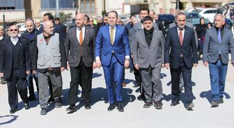 Yeniden Refah Partisi Genel Başkanı Erbakan, Karabük'te cenaze törenine katıldı