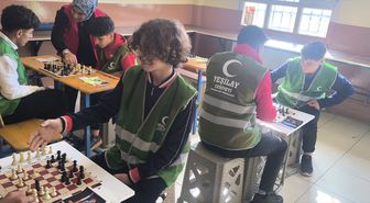 Yeşilay Reyhanlı ilçesinde satranç etkinliği düzenledi