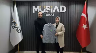 Yeşilay Tokat Şube Başkanı Ateş'ten MÜSİAD'a ziyaret