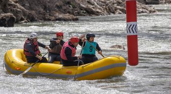 Yeşilay Türkiye Rafting Şampiyonası 1. Ayak Yarışları Tunceli'de başladı