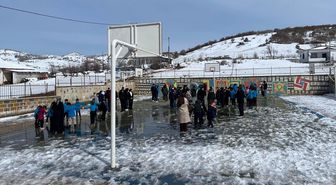 Yeşilyurt'ta okullarda deprem tatbikatı yapıldı