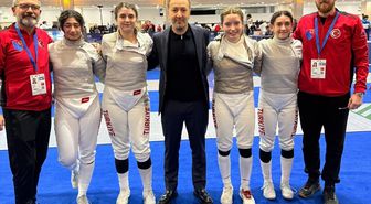 Yıldız Kadın Kılıç Milli Takımı, Avrupa ikincisi oldu