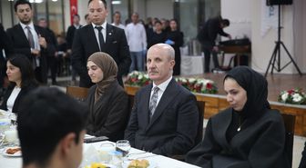 YÖK Başkanı Prof. Dr. Erol Özvar Hatay'da öğrencilerle iftar yaptı