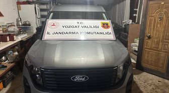 Yozgat merkezli çalıntı araç operasyonunda 4 şüpheli gözaltına alındı