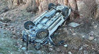 Yozgat'ta devrilen otomobilin sürücüsü yaralandı