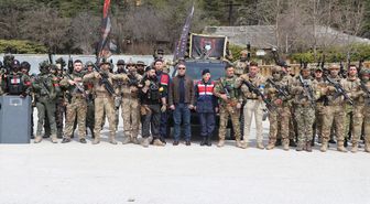 Yozgat'ta farklı illerden gelen takımlar airsoft etkinliğinde buluştu