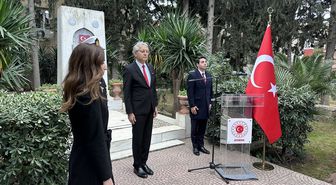 Yunanistan'daki Türk Şehitliği'nde 18 Mart Şehitleri Anma Günü vesilesiyle tören düzenlendi