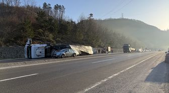 Zonguldak-Ankara kara yolundaki trafik kazalarında 10 kişi yaralandı