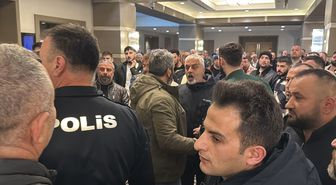 Zonguldak'ta genel kurulda çıkan kavgayı polis ekipleri ayırdı