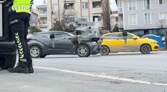 Avcılar'da drone destekli trafik denetimi
