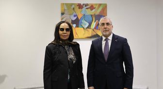 Bakan Işıkhan, Nijerya Çalışma Bakanı Onyejeochaile ile bir araya geldi
