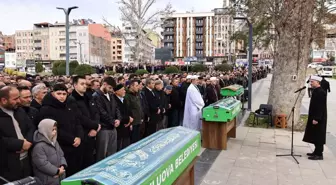 Biyogaz tesisinde zehirlenen 3 işçi, son yolculuklarına uğurlandı