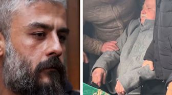 Kanbolat Görkem Arslan'a son veda: Babası oğlunun tabutunu öptü