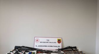 Nevşehir'de ruhsatsız silah operasyonu: 6 tutuklama
