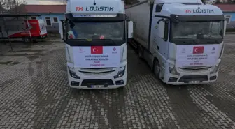 Vakıflar Genel Müdürlüğü, Suriye'ye 20 bin gıda kolisi gönderdi