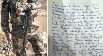 Zincir markette çalışan genç kız, kendisine aşık olan askerin mektubunu paylaştı