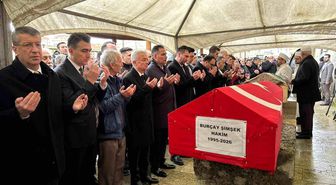 Babaeskili genç hakim son yolculuğuna uğurlandı