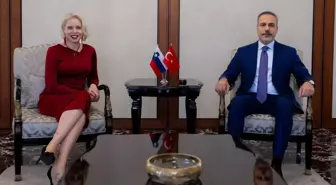 Bakan Fidan, Slovenya Meclis Başkanı Zupançiç ile bir araya geldi