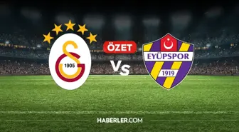 Galatasaray Eyüpspor maç özeti ve golleri! (ÖZET) Galatasaray Eyüpspor kaç kaç bitti, golleri kim attı?