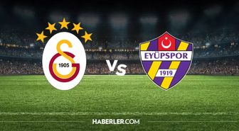 Galatasaray Eyüpspor muhtemel 11'leri ve maç kadrosu!