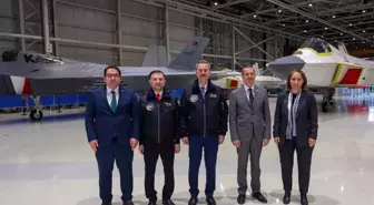 Haluk Görgün, KAAN hangarını ziyaret etti