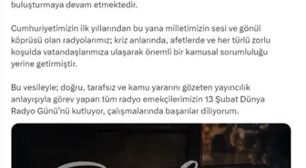 İletişim Başkanı Duran'dan 'Dünya Radyo Günü' mesajı