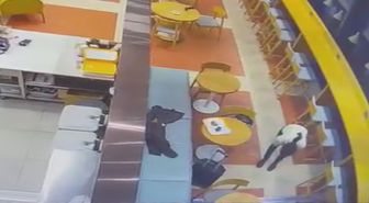 İstanbul Havalimanı'nda garsondan hayat kurtaran müdahale