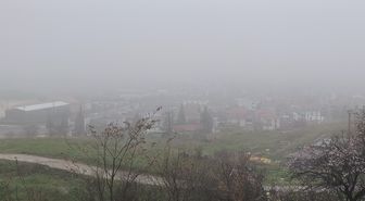 Keşan'da Sis Etkili Oldu: Binalar Gözden Kayboldu