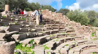 Aigai Antik Kenti'nde 2 Bin 200 Yıllık Halk Meclisi Binası Koruma ve Onarım Sürecine Girdi