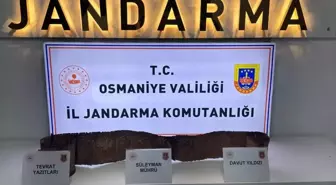 Osmaniye'de Süleyman mührü ve Tevrat içeren tarihi yazıt ele geçirildi