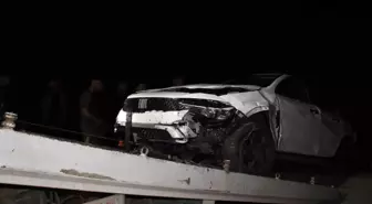 Otomobil fındık bahçesine uçtu: 2 yaralı