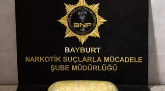 Bayburt'ta 219 gram skunk ele geçirildi
