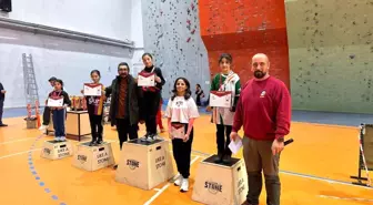 Malatya'da okul sporları tırmanış yarışmaları tamamlandı