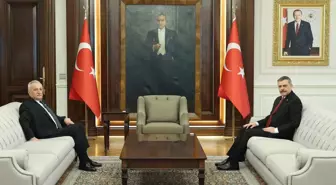 Mehmet Ağar yeni İçişleri Bakanı Mustafa Çiftçi'yi ziyaret etti