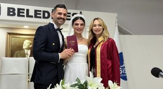Şişli'de 14 Şubat Sevgililer Günü'nde 14 nikah kıyıldı